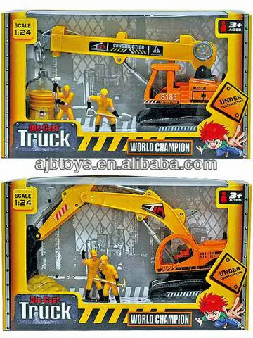 diecast construction trucks