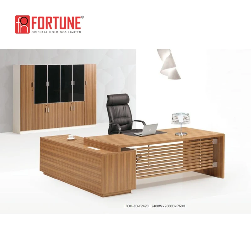 Hot Sale High Quality E1 Mfc Executive Boss Table Office Desks To