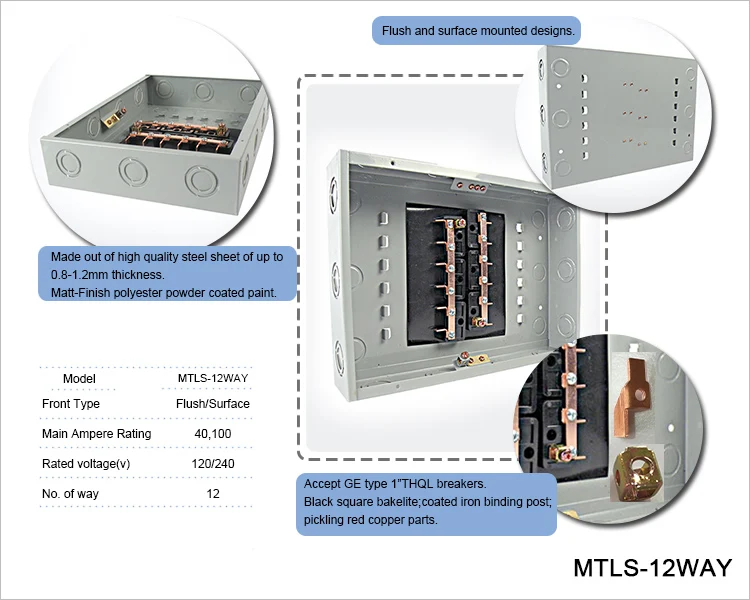 Low Price 12 Way Electrical Distribution Box Manufacturers Industrial