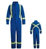orange/navy work used work uniforms mechanic winter coveralls