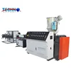 Plastic PP PE PVC extension hose pipe duct producing machine extrusion line