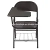 Student Chair Wooden Writing Tablet Folding Adult Study Table Chair
