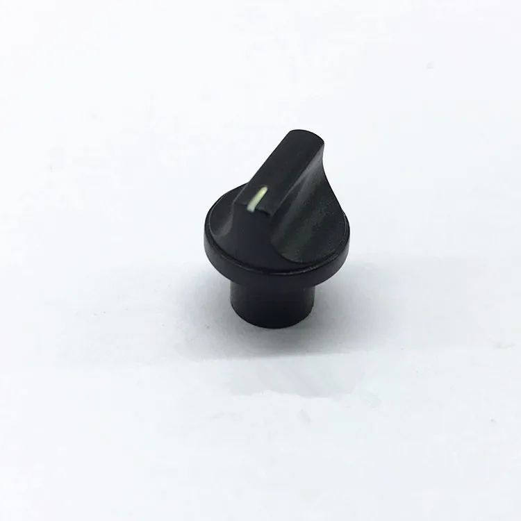 Dia.13*H16mm Plastic Potentiometer Knob for Knurled Teeth Shaft and D Shaft