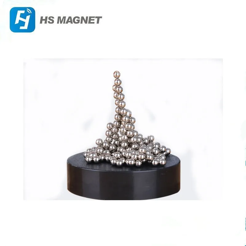 RQW Magnetic Building Blocks Set 63PCS Rare Earth Sculpture Creative Gadget Desk Decoration Stress Relief Coolest Gift Silver 