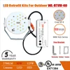 led retrofit kit Replace to 150W MH fixture E40 high bay light retrofit ,40w 60w 80w 100w 120w 150w 200w
