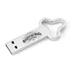 2018 Bulk cheap design custom logo key shaped flash drive memoria usb 32GB