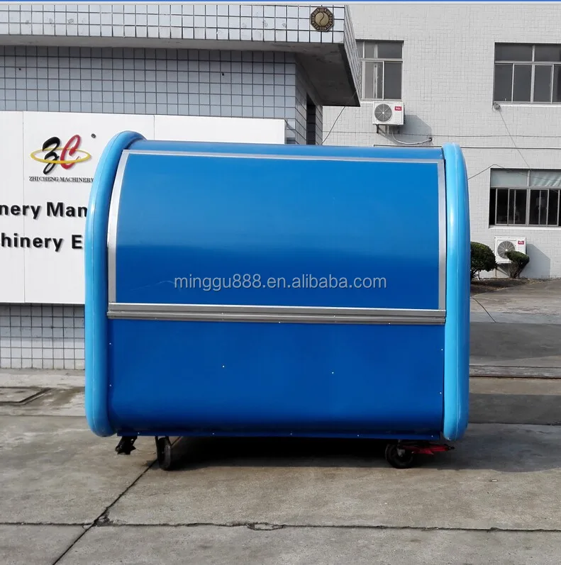 Mobile Hand Push Type Food Cart/hand Push Food Cart For Sale/electric