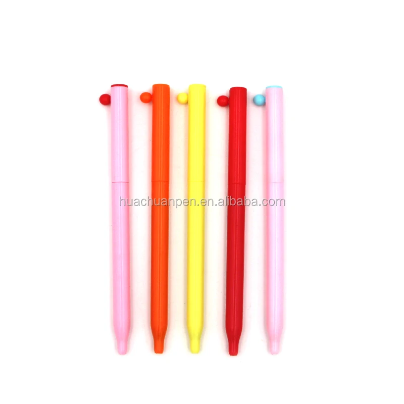 赤い鼻のピエロのようなシンプルなプラスチックカラーペン Buy プラスチックペン シンプルなペン カラーペン Product On Alibaba Com