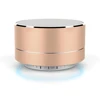 Wireless LED glowing blue tooth receiver Hands-free Music Player metal speaker For iPhone For xiaomi