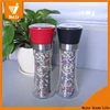 150ml and 200ml tall sea salt container glass spice grinder wholesale