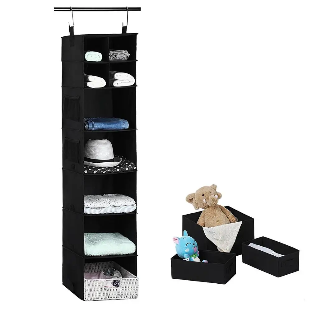 Adjustable Storage Shelves Fabric Fabric Hanging Closet Organizer Buy