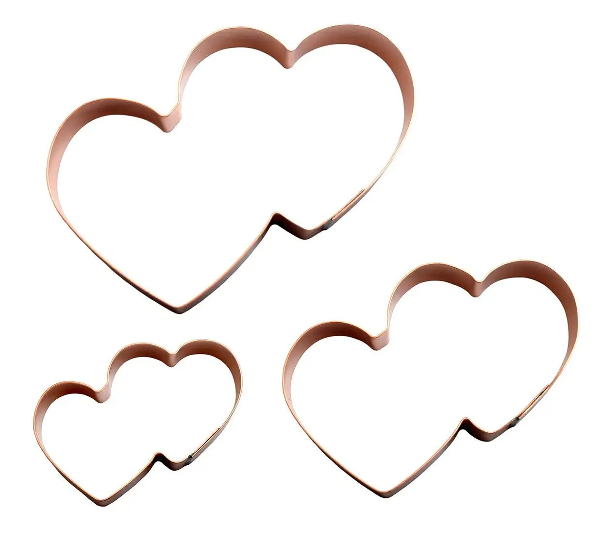 Heart Valentines Comfort Grip Cookie Cutter Wilton 3 5 Metal Pink