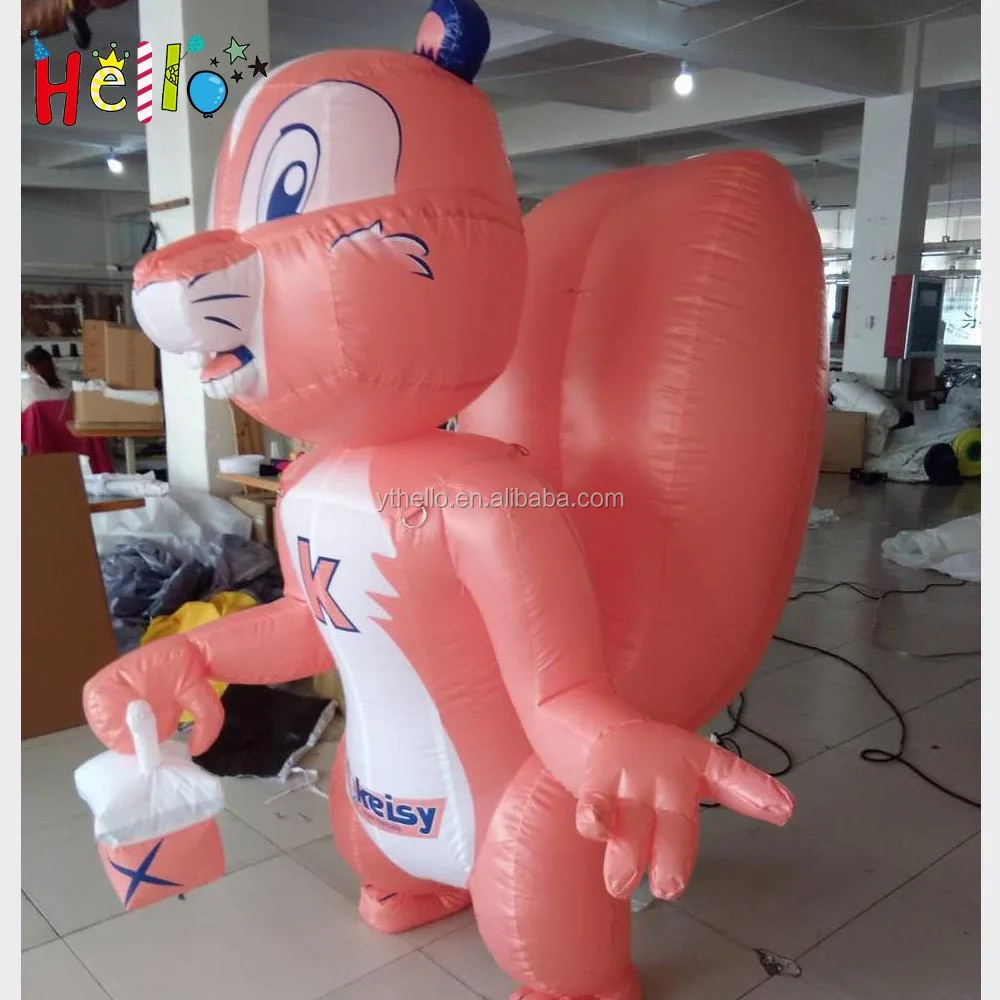 Bestsale Customized Inflatable Cartoon Squirrel Buy Inflatable