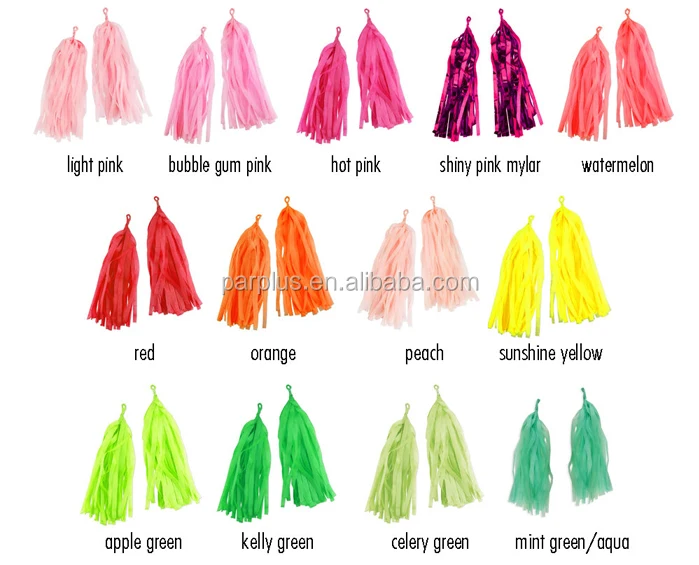 custom tassel garland