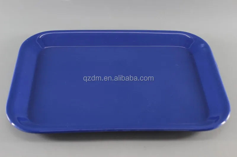 Melamine Square Tray , Solid Color Samll Tray 29x22cm
