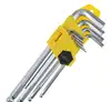 Hand Tool 9Pcs Hexagon Spanner Ball Point CR-V Hex Key Wrench Set Wrench
