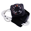 Multifunction Keychain Compass Thermometer Hanger Key Ring Temperature Gauge Useful for Outdoor Camping Carabiner