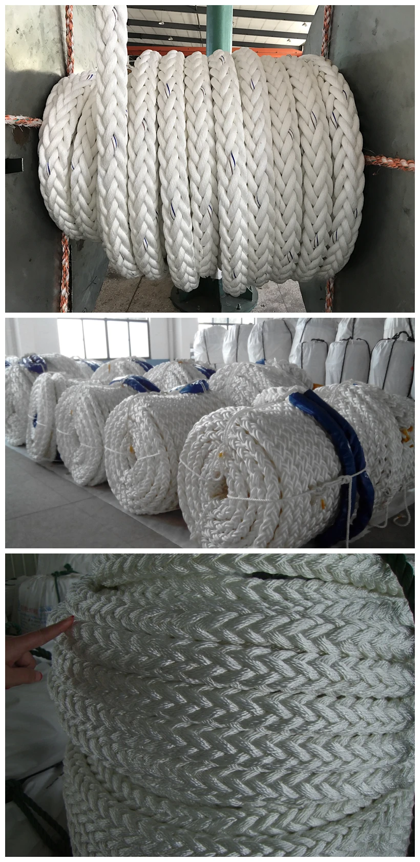 8 Strand Polypropylene Mooring Lines Ships Impa Code 211058 Buy