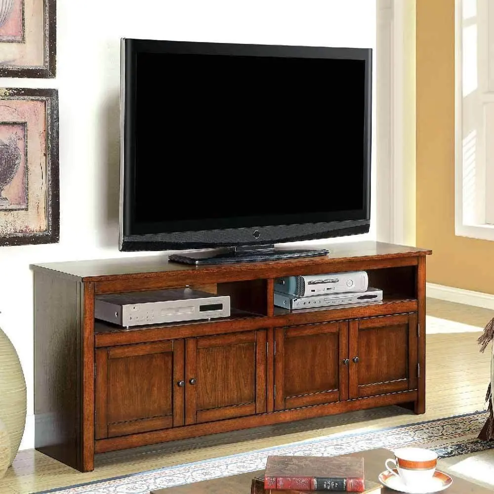 Oak Tv Cabinet Find Deals On Line At Get Quotations 1perfectchoice Regent Transitional Tv Console Stand Table Cabinet Door Open Shelves Antique Oak