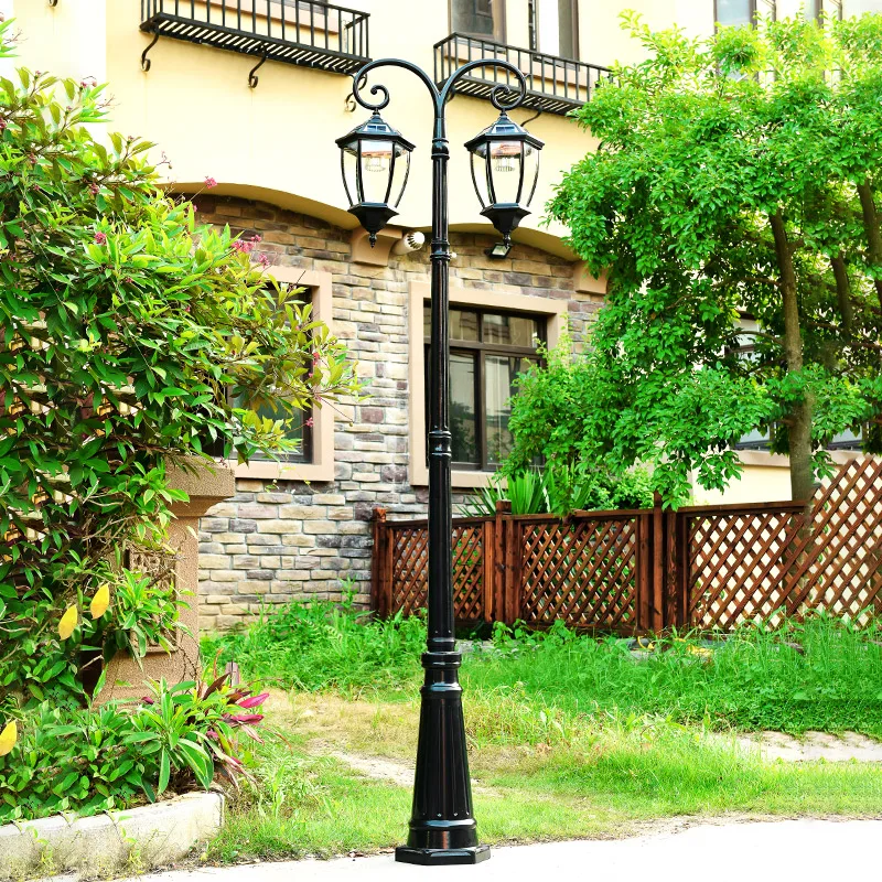 LED Streetlight Style Outdoor Light Lamppost