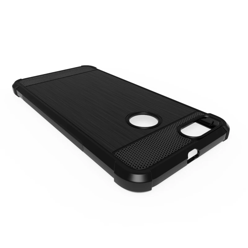 2017 New Arrival Carbon Fiber Shockproof Tpu case for xiaomi 5x Mi 5X Mi A1 Brushed Effect