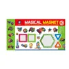 plastic construction magnetic toys building block