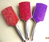 hot sale diamante bling comb customized hair brush
