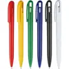 Secure metal retractor retractable Nice Red Yellow White Blue Black Solid Color ABS Remote Upgrade Hook Clip Metal Ball Pen