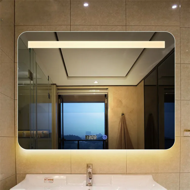 UL ETL Listed Wall Mounted Fog-free LED Backlight Hotel Bath  Mirror