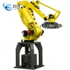 Industrial wheat soya bean robot palletizer realization of unmanned equipment system