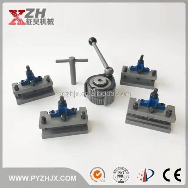 Wedge Type Quick Change Tool Post Set