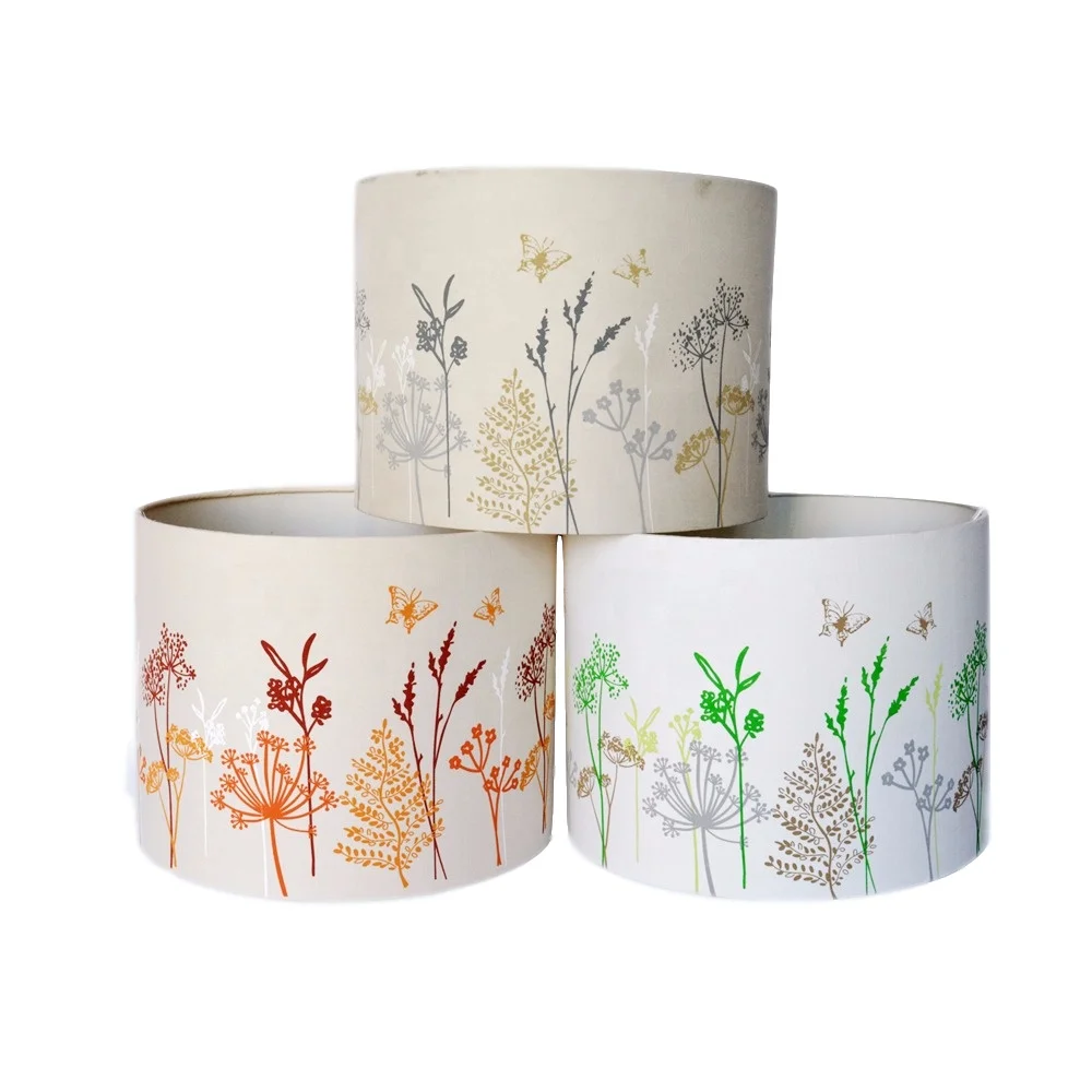 
western funky candle floral plum colored plastic led frame lampshades 