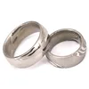 Pure Matching Damascus steel wedding ring Set Him Her all occasion ring