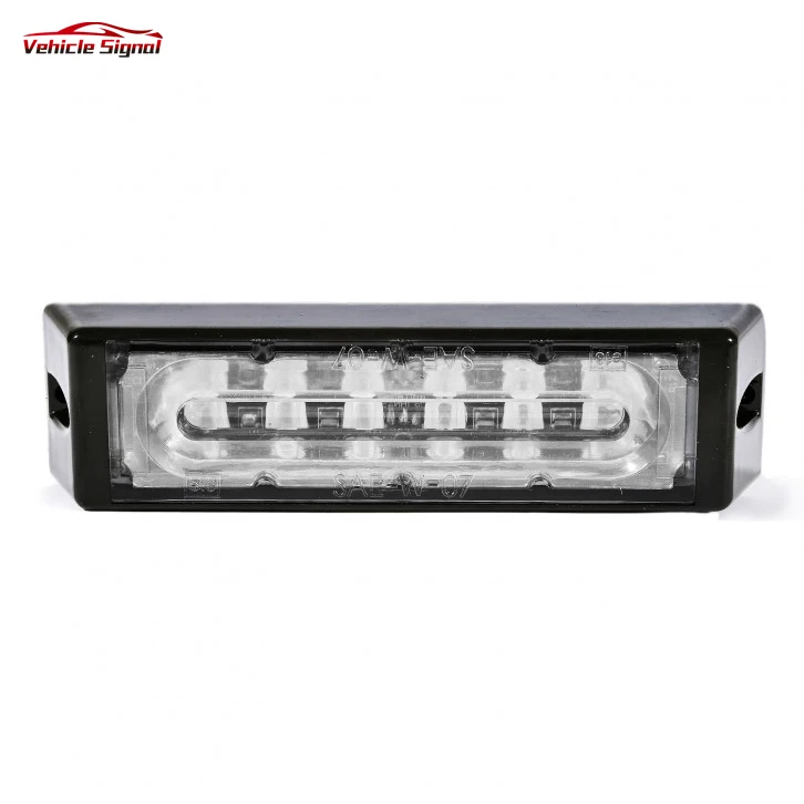 Discount Red led Grille Surface Mount ambulance Light Strobe 18W Emergency Warning headLight for ambulance