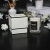 High end reasonable price 100% cotton wicks custom soy wax candle
