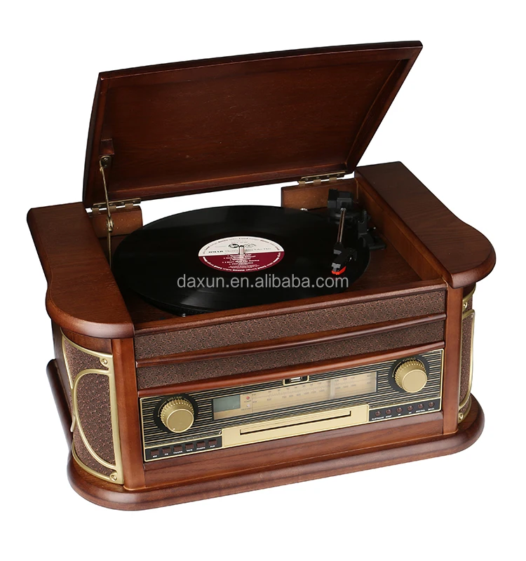 Remote Control Retro Gramophone Cd Player With Usb Buy Retro