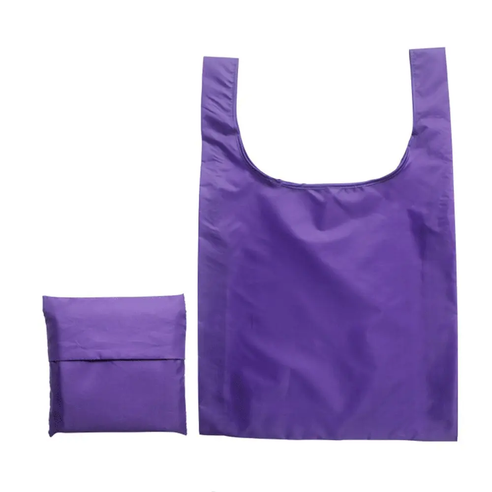 Promotional Foldable Nylon Bag For Shopping / Light Carry Handle Bag ...