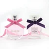 wholesale double sided Velvet ribbon pretied with elastic loops ribbon bow for perfume decoration