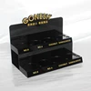 Factory Custom 8 Slots Cosmetic Display Stand For Eye Cream,Acrylic Counter Display Stand For Perfume Bottles With Logo Header