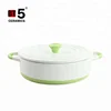 Daily useful handle stoneware ramen rice food pot