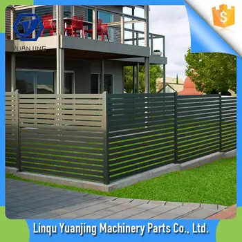 Aluminum Slat Privacy Fence Decorative Pool Swimming 