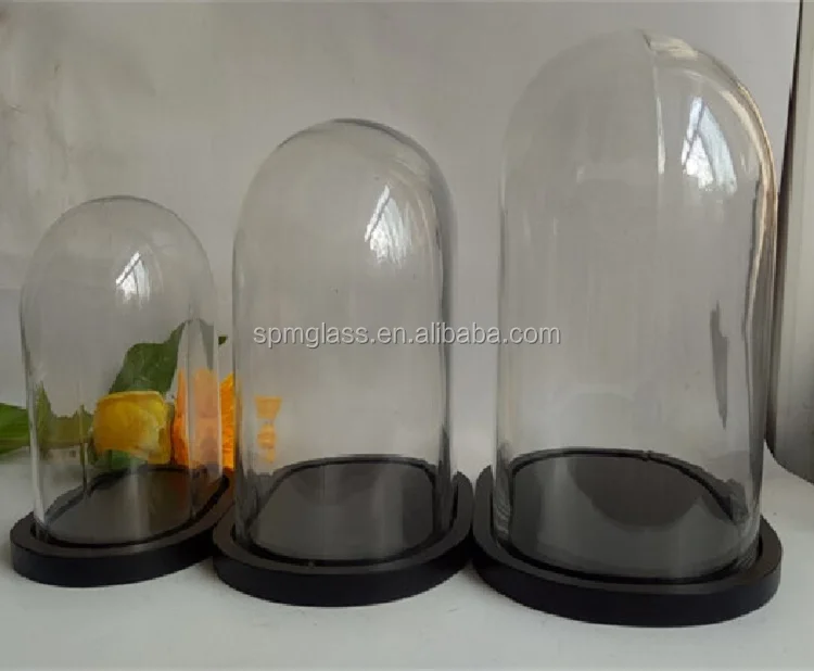 Glass Display Dome Shape opalweiss NEW Ø 30CM Replacement Glass NEW 