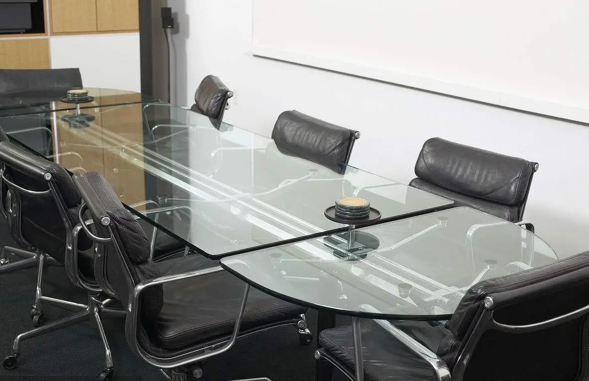 glass coffee table