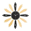 Round Unique Wooden Art Clock Different Design Funny Cheap Gifts