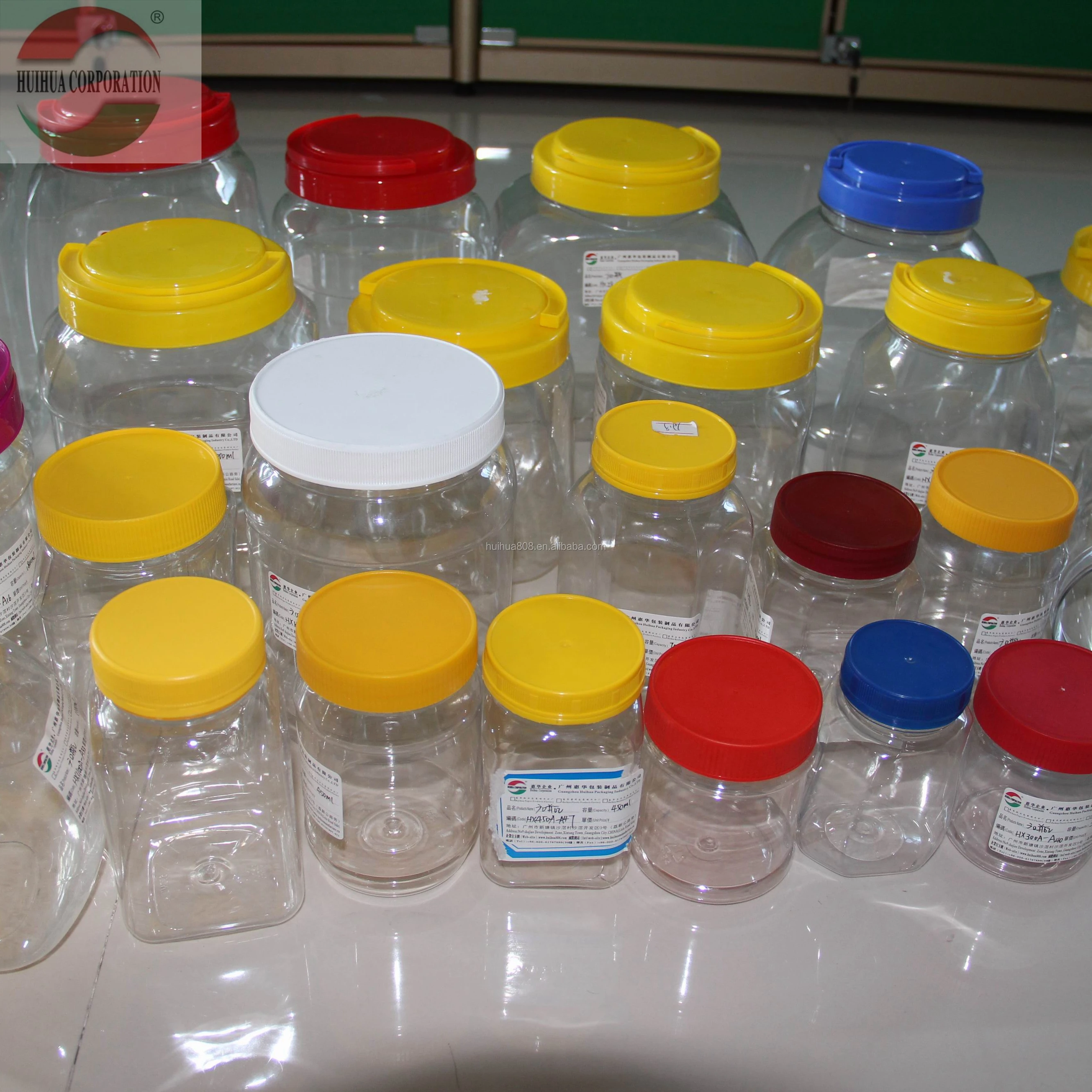 Specialty Security Lock Plastic Sealable Bottle Jar For Peanut Butter