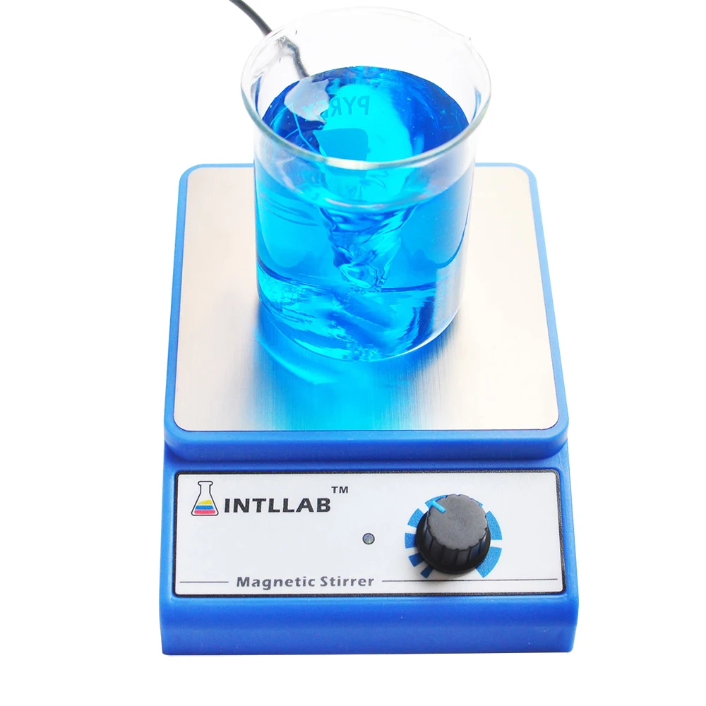 
INTLLAB Magnetic Stirrer Laboratory Magnetic Mixer with Stir Bar 3000 rpm Max Stirring Capacity: 3000ml 