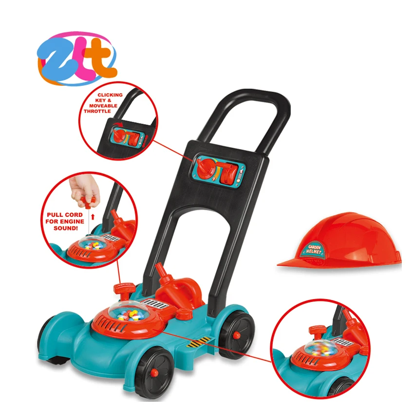 plastic lawn mower toy