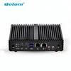 Cheap Barebone system mini itx j3160 industrial Ubuntu Mini Computer dual lan Fanless Mini PC Thin Client