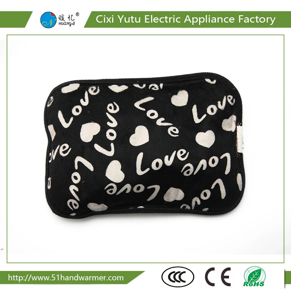 fashion electric hot water bag electric hand warmer hand warmer hot pack
