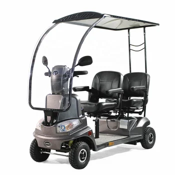 Large Size 2 Seat 4 Wheel Electric Mobility Scooter With Sunny Roof For   HTB1wg15MkvoK1RjSZFDq6xY3pXaZ  350x350 